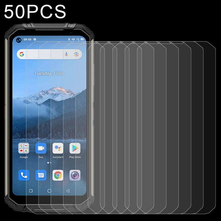 50 PCS 0.26mm 9H 2.5D Tempered Glass Film, For Wiko T3 (50 PCS), For Blackview A55 (50 PCS), For Doogee V20 5G (50 PCS), For Ulefone Armor X10 (50 PCS), For Oukitel WP16 (50 PCS), For Oukitel K15 Pro (50 PCS), For Ulefone Note 13P (50 PCS)             ...