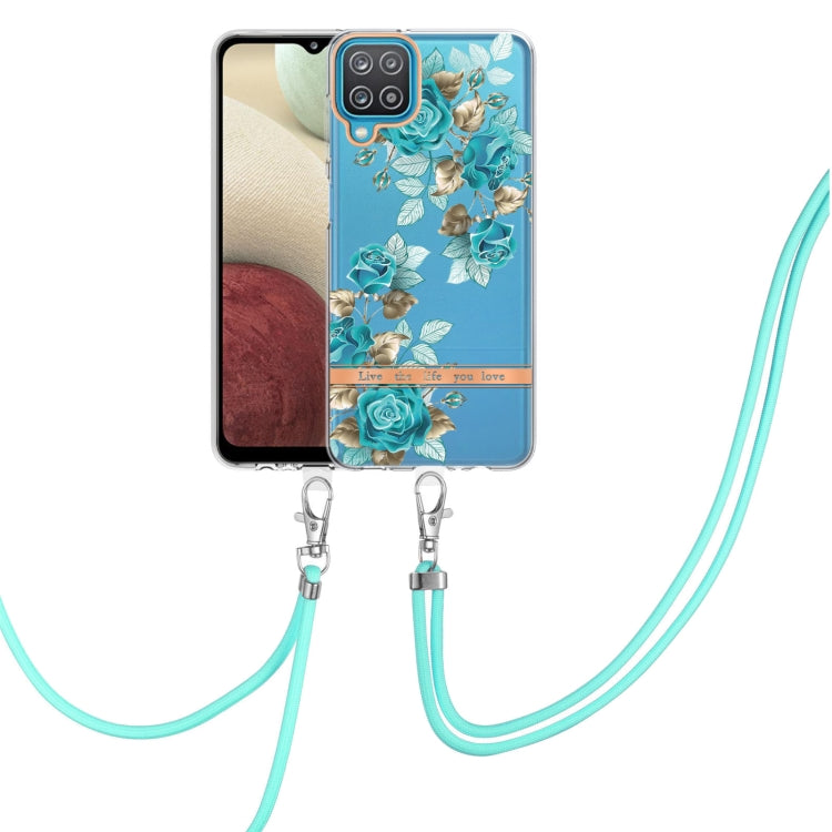 Flowers Series TPU Phone Case with Lanyard, For Samsung Galaxy S20+ 5G, For Samsung Galaxy S20 Ultra 5G, For Samsung Galaxy S20 FE 5G / 4G, For Samsung Galaxy A02s 166mm, For Samsung Galaxy A03s 166mm, For Samsung Galaxy A12, For Samsung Galaxy A13 5G ...