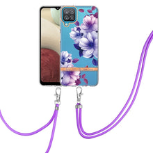 Load image into Gallery viewer, Flowers Series TPU Phone Case with Lanyard, For Samsung Galaxy S20+ 5G, For Samsung Galaxy S20 Ultra 5G, For Samsung Galaxy S20 FE 5G / 4G, For Samsung Galaxy A02s 166mm, For Samsung Galaxy A03s 166mm, For Samsung Galaxy A12, For Samsung Galaxy A13 5G ...