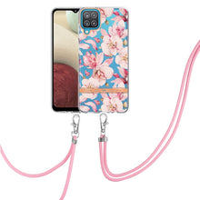 Load image into Gallery viewer, Flowers Series TPU Phone Case with Lanyard, For Samsung Galaxy S20+ 5G, For Samsung Galaxy S20 Ultra 5G, For Samsung Galaxy S20 FE 5G / 4G, For Samsung Galaxy A02s 166mm, For Samsung Galaxy A03s 166mm, For Samsung Galaxy A12, For Samsung Galaxy A13 5G ...