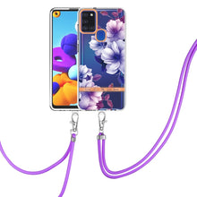 Load image into Gallery viewer, Flowers Series TPU Phone Case with Lanyard, For Samsung Galaxy S20+ 5G, For Samsung Galaxy S20 Ultra 5G, For Samsung Galaxy S20 FE 5G / 4G, For Samsung Galaxy A02s 166mm, For Samsung Galaxy A03s 166mm, For Samsung Galaxy A12, For Samsung Galaxy A13 5G ...
