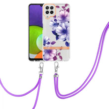 Load image into Gallery viewer, Flowers Series TPU Phone Case with Lanyard, For Samsung Galaxy A22 4G, For Samsung Galaxy A22 5G, For Samsung Galaxy A32 4G, For Samsung Galaxy A32 5G, For Samsung Galaxy A33 5G, For Samsung Galaxy A52 5G / 4G, For Samsung Galaxy A53 5G                ...