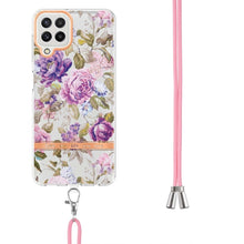 Load image into Gallery viewer, Flowers Series TPU Phone Case with Lanyard, For Samsung Galaxy A22 4G, For Samsung Galaxy A22 5G, For Samsung Galaxy A32 4G, For Samsung Galaxy A32 5G, For Samsung Galaxy A33 5G, For Samsung Galaxy A52 5G / 4G, For Samsung Galaxy A53 5G                ...