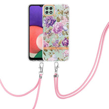 Load image into Gallery viewer, Flowers Series TPU Phone Case with Lanyard, For Samsung Galaxy A22 4G, For Samsung Galaxy A22 5G, For Samsung Galaxy A32 4G, For Samsung Galaxy A32 5G, For Samsung Galaxy A33 5G, For Samsung Galaxy A52 5G / 4G, For Samsung Galaxy A53 5G                ...