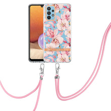 Load image into Gallery viewer, Flowers Series TPU Phone Case with Lanyard, For Samsung Galaxy A22 4G, For Samsung Galaxy A22 5G, For Samsung Galaxy A32 4G, For Samsung Galaxy A32 5G, For Samsung Galaxy A33 5G, For Samsung Galaxy A52 5G / 4G, For Samsung Galaxy A53 5G                ...