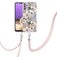 Load image into Gallery viewer, Flowers Series TPU Phone Case with Lanyard, For Samsung Galaxy A22 4G, For Samsung Galaxy A22 5G, For Samsung Galaxy A32 4G, For Samsung Galaxy A32 5G, For Samsung Galaxy A33 5G, For Samsung Galaxy A52 5G / 4G, For Samsung Galaxy A53 5G                ...