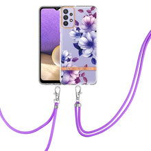 Load image into Gallery viewer, Flowers Series TPU Phone Case with Lanyard, For Samsung Galaxy A22 4G, For Samsung Galaxy A22 5G, For Samsung Galaxy A32 4G, For Samsung Galaxy A32 5G, For Samsung Galaxy A33 5G, For Samsung Galaxy A52 5G / 4G, For Samsung Galaxy A53 5G                ...