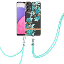 Load image into Gallery viewer, Flowers Series TPU Phone Case with Lanyard, For Samsung Galaxy A22 4G, For Samsung Galaxy A22 5G, For Samsung Galaxy A32 4G, For Samsung Galaxy A32 5G, For Samsung Galaxy A33 5G, For Samsung Galaxy A52 5G / 4G, For Samsung Galaxy A53 5G                ...