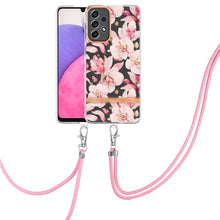 Load image into Gallery viewer, Flowers Series TPU Phone Case with Lanyard, For Samsung Galaxy A22 4G, For Samsung Galaxy A22 5G, For Samsung Galaxy A32 4G, For Samsung Galaxy A32 5G, For Samsung Galaxy A33 5G, For Samsung Galaxy A52 5G / 4G, For Samsung Galaxy A53 5G                ...
