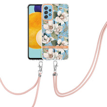 Load image into Gallery viewer, Flowers Series TPU Phone Case with Lanyard, For Samsung Galaxy A22 4G, For Samsung Galaxy A22 5G, For Samsung Galaxy A32 4G, For Samsung Galaxy A32 5G, For Samsung Galaxy A33 5G, For Samsung Galaxy A52 5G / 4G, For Samsung Galaxy A53 5G                ...