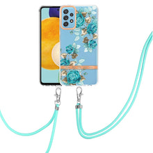 Load image into Gallery viewer, Flowers Series TPU Phone Case with Lanyard, For Samsung Galaxy A22 4G, For Samsung Galaxy A22 5G, For Samsung Galaxy A32 4G, For Samsung Galaxy A32 5G, For Samsung Galaxy A33 5G, For Samsung Galaxy A52 5G / 4G, For Samsung Galaxy A53 5G                ...