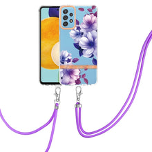 Load image into Gallery viewer, Flowers Series TPU Phone Case with Lanyard, For Samsung Galaxy A22 4G, For Samsung Galaxy A22 5G, For Samsung Galaxy A32 4G, For Samsung Galaxy A32 5G, For Samsung Galaxy A33 5G, For Samsung Galaxy A52 5G / 4G, For Samsung Galaxy A53 5G                ...