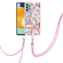 Load image into Gallery viewer, Flowers Series TPU Phone Case with Lanyard, For Samsung Galaxy A22 4G, For Samsung Galaxy A22 5G, For Samsung Galaxy A32 4G, For Samsung Galaxy A32 5G, For Samsung Galaxy A33 5G, For Samsung Galaxy A52 5G / 4G, For Samsung Galaxy A53 5G                ...