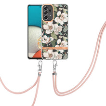 Load image into Gallery viewer, Flowers Series TPU Phone Case with Lanyard, For Samsung Galaxy A22 4G, For Samsung Galaxy A22 5G, For Samsung Galaxy A32 4G, For Samsung Galaxy A32 5G, For Samsung Galaxy A33 5G, For Samsung Galaxy A52 5G / 4G, For Samsung Galaxy A53 5G                ...