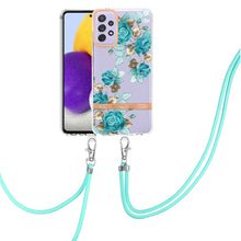 Load image into Gallery viewer, Flowers Series TPU Phone Case with Lanyard, For Samsung Galaxy A22 4G, For Samsung Galaxy A22 5G, For Samsung Galaxy A32 4G, For Samsung Galaxy A32 5G, For Samsung Galaxy A33 5G, For Samsung Galaxy A52 5G / 4G, For Samsung Galaxy A53 5G                ...