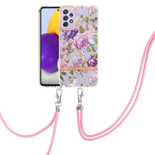 Load image into Gallery viewer, Flowers Series TPU Phone Case with Lanyard, For Samsung Galaxy A22 4G, For Samsung Galaxy A22 5G, For Samsung Galaxy A32 4G, For Samsung Galaxy A32 5G, For Samsung Galaxy A33 5G, For Samsung Galaxy A52 5G / 4G, For Samsung Galaxy A53 5G                ...