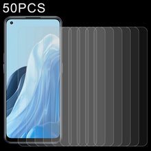 Load image into Gallery viewer, 50 PCS 0.26mm 9H 2.5D Tempered Glass Film, For OPPO Reno7 Z 5G / Reno7 5G (50 PCS), For Xiaomi Redmi Note 11E (50 PCS)