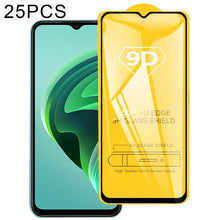 Load image into Gallery viewer, 25 PCS 9D Full Glue Screen Tempered Glass Film, For Xiaomi Redmi Note 11E (25 PCS), For OPPO Reno7 Z 5G / Reno7 5G (25 PCS)
