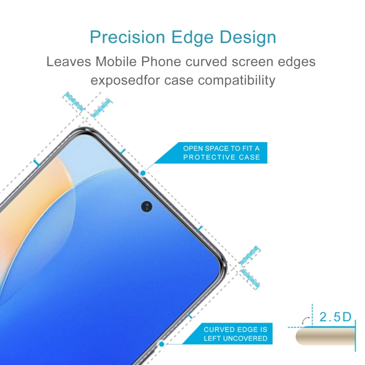 50 PCS 0.26mm 9H 2.5D Tempered Glass Film, For Huawei nova 9 SE (50 PCS), For Lenovo Legion Y90 (50 PCS)