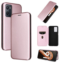 Load image into Gallery viewer, Carbon Fiber Texture Magnetic Horizontal Flip PU Phone Case, For OPPO Realme 9i / A36, For Blackview A55, For Ulefone Note 13P, For Samsung Galaxy A23 5G