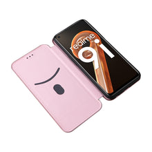Load image into Gallery viewer, Carbon Fiber Texture Magnetic Horizontal Flip PU Phone Case, For OPPO Realme 9i / A36, For Blackview A55, For Ulefone Note 13P, For Samsung Galaxy A23 5G