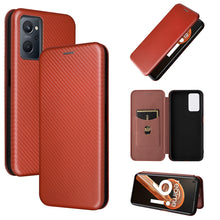 Load image into Gallery viewer, Carbon Fiber Texture Magnetic Horizontal Flip PU Phone Case, For OPPO Realme 9i / A36, For Blackview A55, For Ulefone Note 13P, For Samsung Galaxy A23 5G