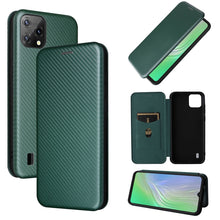 Load image into Gallery viewer, Carbon Fiber Texture Magnetic Horizontal Flip PU Phone Case, For OPPO Realme 9i / A36, For Blackview A55, For Ulefone Note 13P, For Samsung Galaxy A23 5G