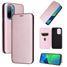Load image into Gallery viewer, Carbon Fiber Texture Magnetic Horizontal Flip PU Phone Case, For OPPO Realme 9i / A36, For Blackview A55, For Ulefone Note 13P, For Samsung Galaxy A23 5G