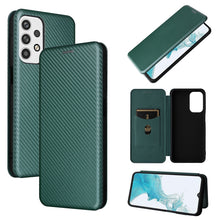 Load image into Gallery viewer, Carbon Fiber Texture Magnetic Horizontal Flip PU Phone Case, For OPPO Realme 9i / A36, For Blackview A55, For Ulefone Note 13P, For Samsung Galaxy A23 5G