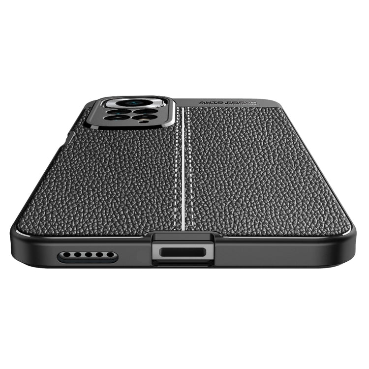 Litchi Texture TPU Shockproof Phone Case, For Redmi Note 11 Pro Overseas Version, For Xiaomi Poco X4 Pro 5G