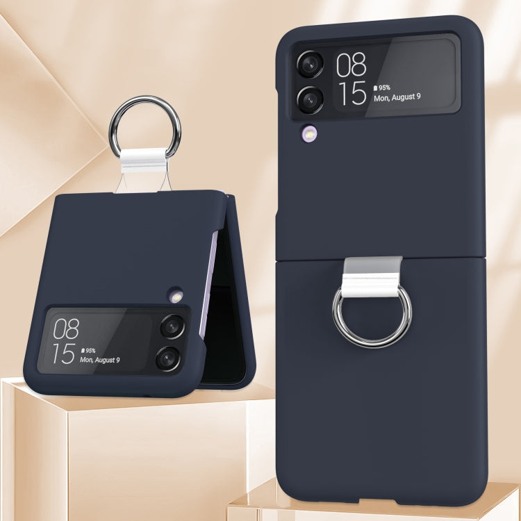 PC + PVC Ring Phone Case, For Samsung Galaxy Z Flip3 5G
