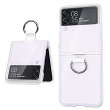 Load image into Gallery viewer, PC + PVC Ring Phone Case, For Samsung Galaxy Z Flip3 5G