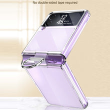 Load image into Gallery viewer, PC + PVC Ring Phone Case, For Samsung Galaxy Z Flip3 5G