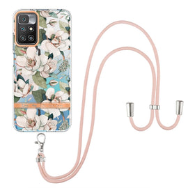 Flowers Series TPU Phone Case with Lanyard, For Xiaomi Redmi 10, For Xiaomi Redmi Note 10 Pro Max / Note 10 Pro, For Xiaomi Redmi Note 10s / Note 10 4G, For Xiaomi Redmi Note 11 5G / Poco M4 Pro 5G, For Xiaomi Redmi Note 11 Pro / Redmi Note 11 Pro+    ...