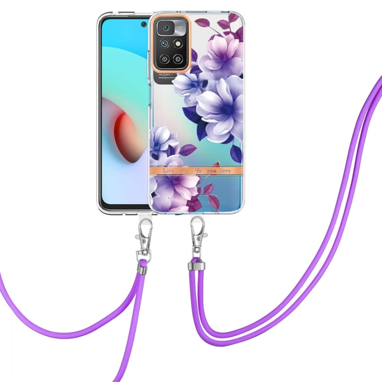 Flowers Series TPU Phone Case with Lanyard, For Xiaomi Redmi 10, For Xiaomi Redmi Note 10 Pro Max / Note 10 Pro, For Xiaomi Redmi Note 10s / Note 10 4G, For Xiaomi Redmi Note 11 5G / Poco M4 Pro 5G, For Xiaomi Redmi Note 11 Pro / Redmi Note 11 Pro+    ...