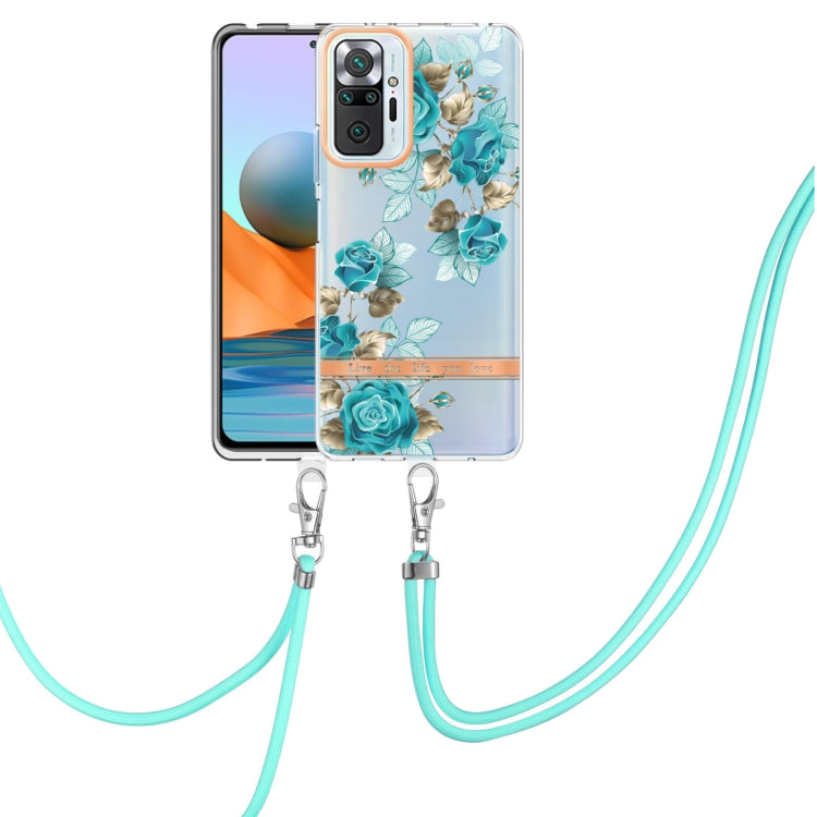 Flowers Series TPU Phone Case with Lanyard, For Xiaomi Redmi 10, For Xiaomi Redmi Note 10 Pro Max / Note 10 Pro, For Xiaomi Redmi Note 10s / Note 10 4G, For Xiaomi Redmi Note 11 5G / Poco M4 Pro 5G, For Xiaomi Redmi Note 11 Pro / Redmi Note 11 Pro+    ...