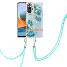 Load image into Gallery viewer, Flowers Series TPU Phone Case with Lanyard, For Xiaomi Redmi 10, For Xiaomi Redmi Note 10 Pro Max / Note 10 Pro, For Xiaomi Redmi Note 10s / Note 10 4G, For Xiaomi Redmi Note 11 5G / Poco M4 Pro 5G, For Xiaomi Redmi Note 11 Pro / Redmi Note 11 Pro+    ...