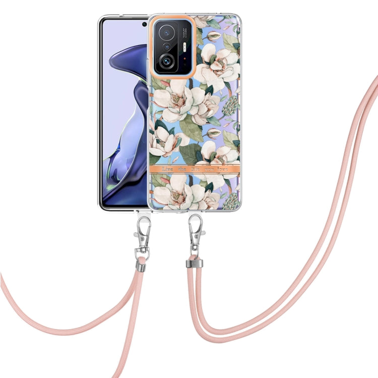 Flowers Series TPU Phone Case with Lanyard, For Xiaomi Redmi 10, For Xiaomi Redmi Note 10 Pro Max / Note 10 Pro, For Xiaomi Redmi Note 10s / Note 10 4G, For Xiaomi Redmi Note 11 5G / Poco M4 Pro 5G, For Xiaomi Redmi Note 11 Pro / Redmi Note 11 Pro+    ...