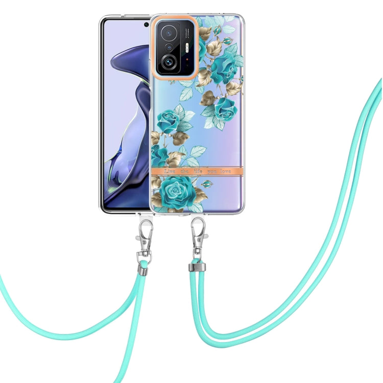 Flowers Series TPU Phone Case with Lanyard, For Xiaomi Redmi 10, For Xiaomi Redmi Note 10 Pro Max / Note 10 Pro, For Xiaomi Redmi Note 10s / Note 10 4G, For Xiaomi Redmi Note 11 5G / Poco M4 Pro 5G, For Xiaomi Redmi Note 11 Pro / Redmi Note 11 Pro+    ...