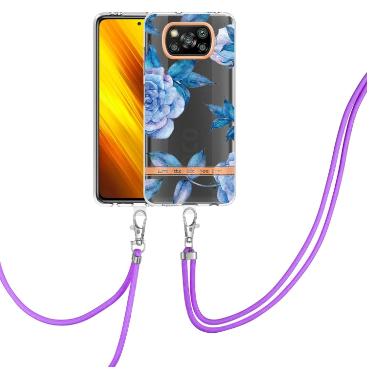 Flowers Series TPU Phone Case with Lanyard, For Xiaomi Redmi 10, For Xiaomi Redmi Note 10 Pro Max / Note 10 Pro, For Xiaomi Redmi Note 10s / Note 10 4G, For Xiaomi Redmi Note 11 5G / Poco M4 Pro 5G, For Xiaomi Redmi Note 11 Pro / Redmi Note 11 Pro+    ...