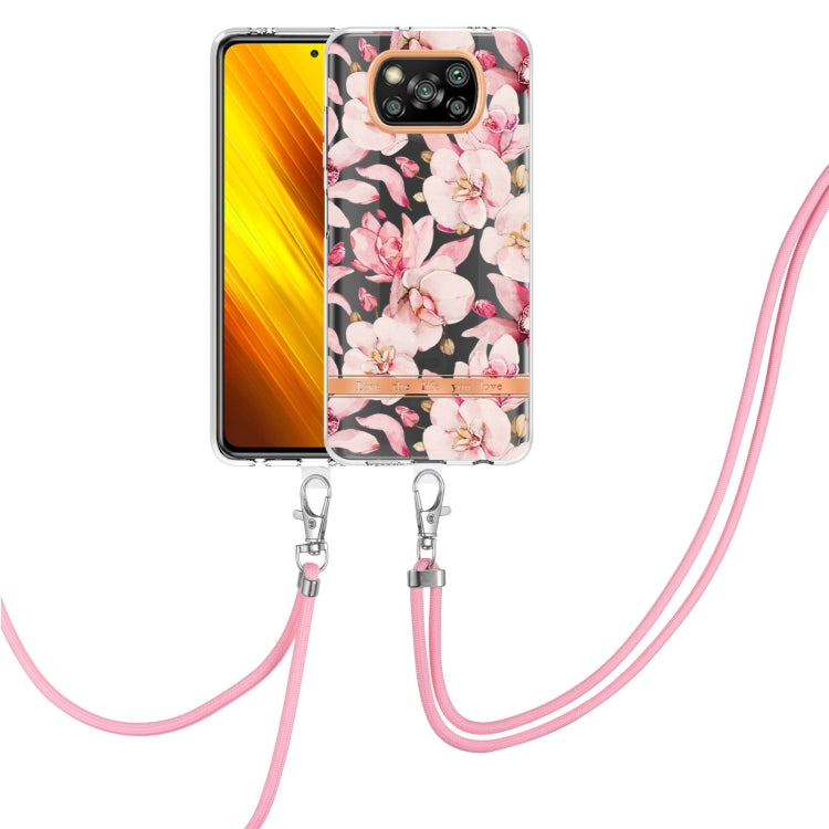 Flowers Series TPU Phone Case with Lanyard, For Xiaomi Redmi 10, For Xiaomi Redmi Note 10 Pro Max / Note 10 Pro, For Xiaomi Redmi Note 10s / Note 10 4G, For Xiaomi Redmi Note 11 5G / Poco M4 Pro 5G, For Xiaomi Redmi Note 11 Pro / Redmi Note 11 Pro+    ...