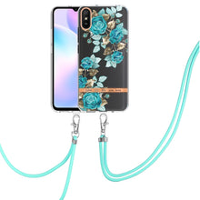 Load image into Gallery viewer, Flowers Series TPU Phone Case with Lanyard, For Xiaomi Redmi 10, For Xiaomi Redmi Note 10 Pro Max / Note 10 Pro, For Xiaomi Redmi Note 10s / Note 10 4G, For Xiaomi Redmi Note 11 5G / Poco M4 Pro 5G, For Xiaomi Redmi Note 11 Pro / Redmi Note 11 Pro+    ...