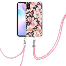 Load image into Gallery viewer, Flowers Series TPU Phone Case with Lanyard, For Xiaomi Redmi 10, For Xiaomi Redmi Note 10 Pro Max / Note 10 Pro, For Xiaomi Redmi Note 10s / Note 10 4G, For Xiaomi Redmi Note 11 5G / Poco M4 Pro 5G, For Xiaomi Redmi Note 11 Pro / Redmi Note 11 Pro+    ...