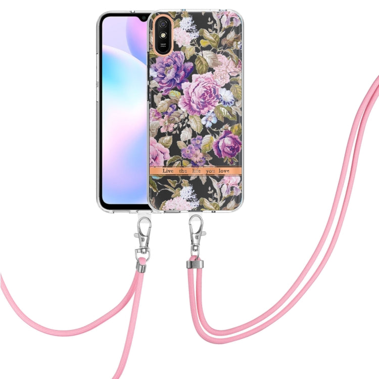 Flowers Series TPU Phone Case with Lanyard, For Xiaomi Redmi 10, For Xiaomi Redmi Note 10 Pro Max / Note 10 Pro, For Xiaomi Redmi Note 10s / Note 10 4G, For Xiaomi Redmi Note 11 5G / Poco M4 Pro 5G, For Xiaomi Redmi Note 11 Pro / Redmi Note 11 Pro+    ...