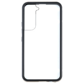 HD Magnetic Metal Tempered Glass Phone Case, For Samsung Galaxy S21 FE 5G