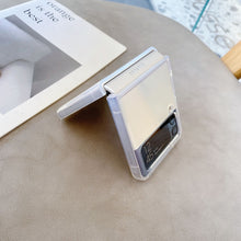 Load image into Gallery viewer, For Samsung Galaxy Z Flip4 Round Edge TPU Folding Phone Case, For Samsung Galaxy Z Flip4