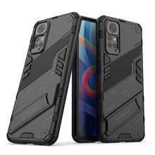Load image into Gallery viewer, Punk Armor 2 in 1 PC + TPU Shockproof Phone Case with Invisible Holder, For Xiaomi Redmi Note 11 / Note 11S Global