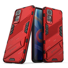 Load image into Gallery viewer, Punk Armor 2 in 1 PC + TPU Shockproof Phone Case with Invisible Holder, For Xiaomi Redmi Note 11 / Note 11S Global