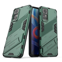 Load image into Gallery viewer, Punk Armor 2 in 1 PC + TPU Shockproof Phone Case with Invisible Holder, For Xiaomi Redmi Note 11 / Note 11S Global