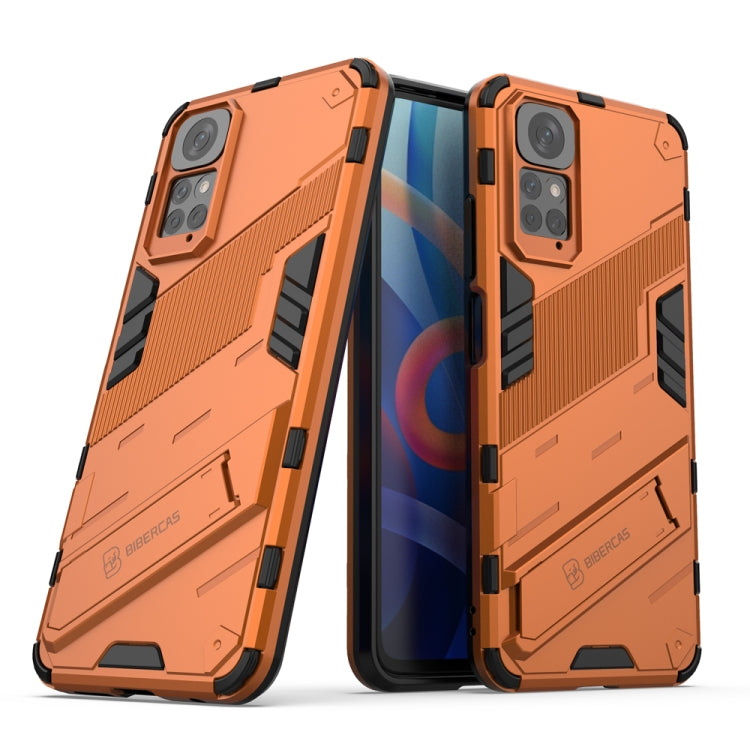 Punk Armor 2 in 1 PC + TPU Shockproof Phone Case with Invisible Holder, For Xiaomi Redmi Note 11 / Note 11S Global